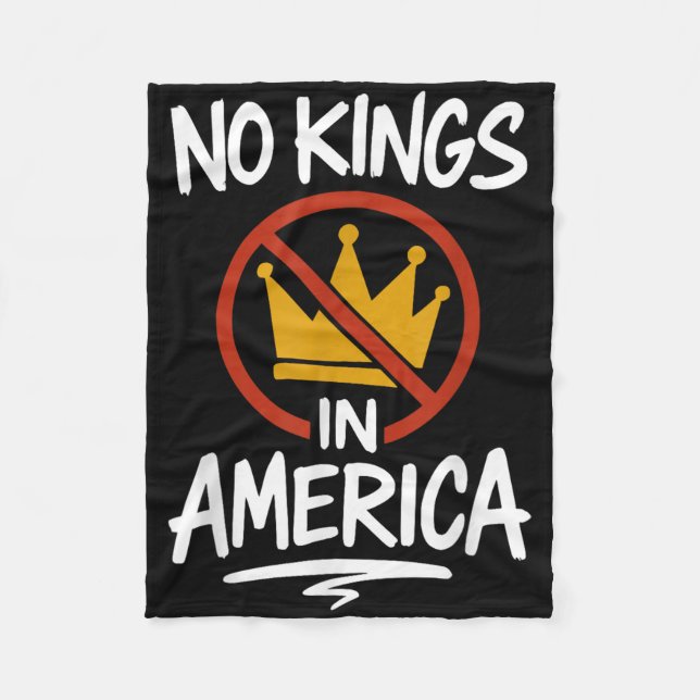 Couverture Polaire No Kings In America No Crown  (Devant)