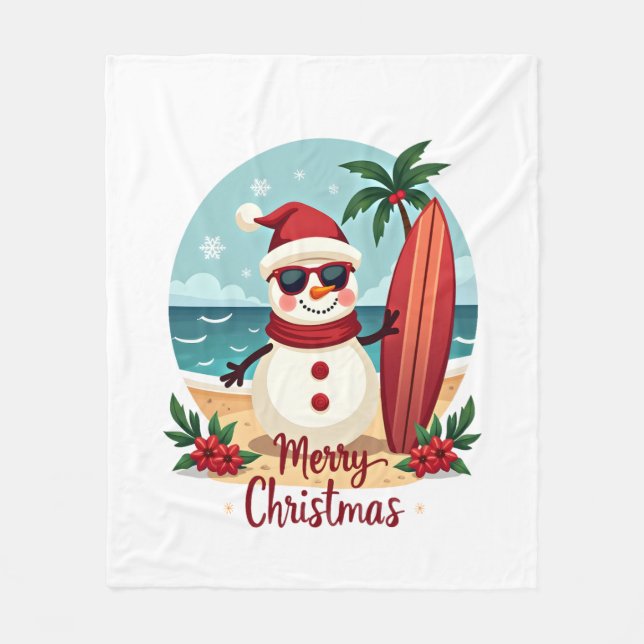 Couverture Polaire noël (Devant)