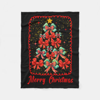 Couverture Polaire Noël Coquette, Noël tendance Cadeau drôle Femme