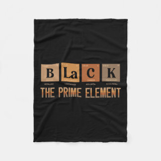 Couverture Polaire Noir Le Premier Élément Noir Histoire Mois Période