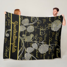 noir, or, argent, merci, fleurs, floral,