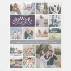 Nom de famille Monogramme | 15 Collage photo