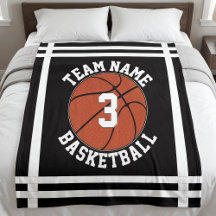 Nom d'équipe de basketball personnalisé & Numéro d