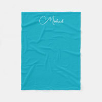 Noms de texte manuscrits personnalisés Petit bleu