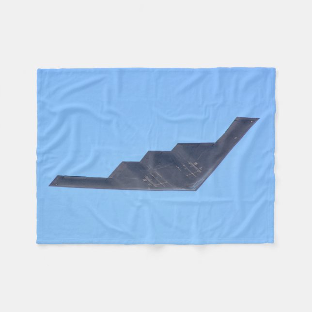 Couverture Polaire Northrop Grumman B-2 Spirit Fleece Blanket (Devant (Horizontal))