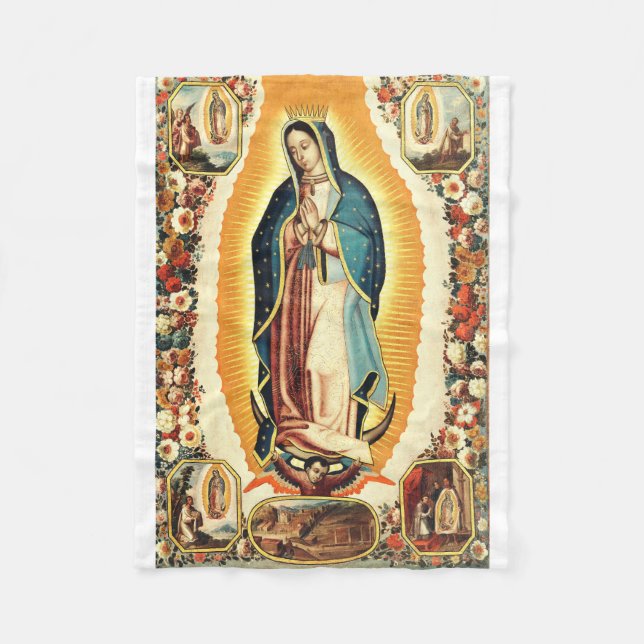 Couverture Polaire Notre-Dame de Guadalupe (Devant)