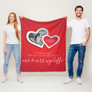 Couverture Polaire Notre première Saint Valentin en tant que Monsieur