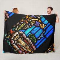 Notre Senora verre souillé de Madame Guadalupe