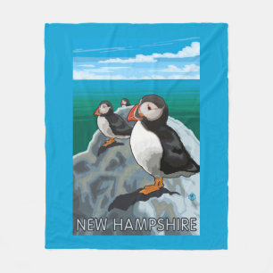 Couverture Polaire Nouvelle scène de HampshirePuffins