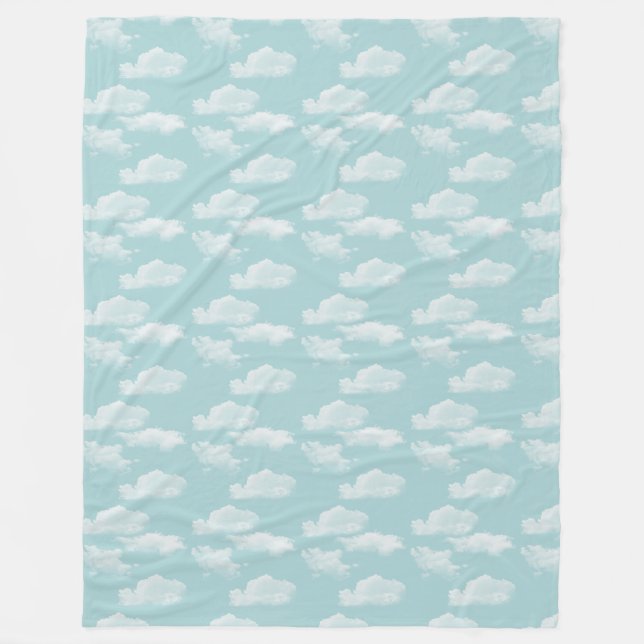 Couverture Polaire Nuages (Devant)