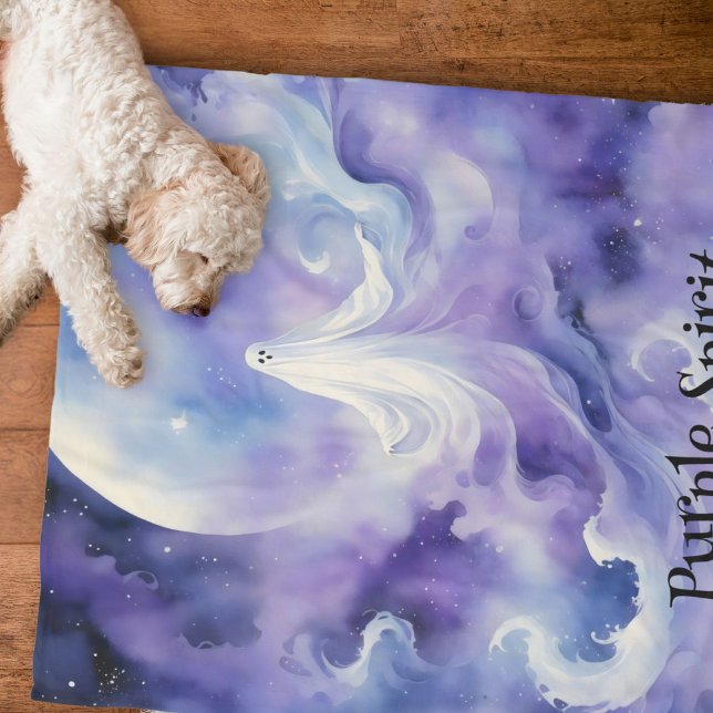 Couverture Polaire Nuit hantée - Esprit glorieux dans les étoiles (Créateur téléchargé)
