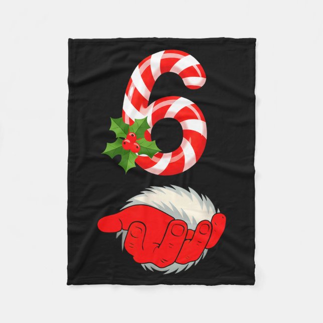 Couverture Polaire Number 6 Funny 67 Six Seven Meme Matching Couple C (Devant)