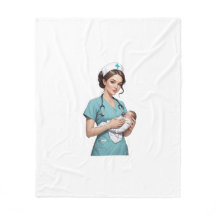 Nurse Holding Newborn – Gentle Care Medical Design