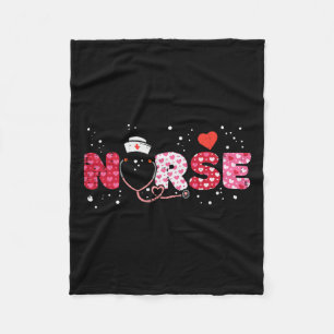 Couverture Polaire Nurse Valentines Day Valentine Scrub Top Femmes Sc