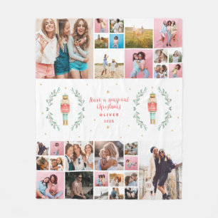 Couverture Polaire Nutcracker 29 photo moderne minimaliste Noël