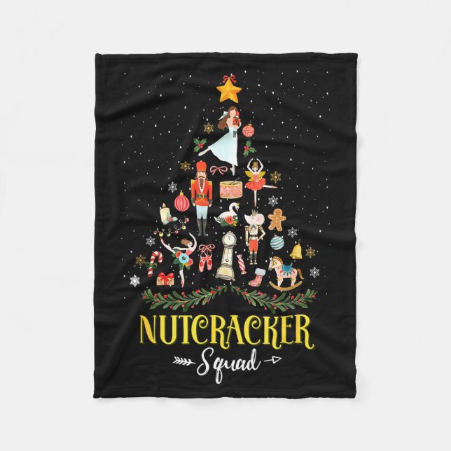 Couverture Polaire Nutcracker Squad In My Nutcracker Era Christmas Tr (Devant)