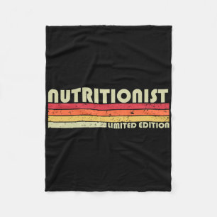 Couverture Polaire Nutritionniste Funny Job Title Profession Annivers