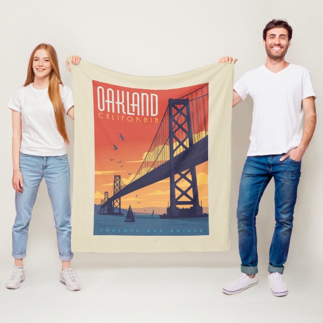 Couverture Polaire Oakland, Californie (En situation)