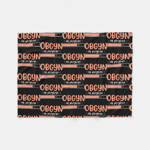 Couverture Polaire OBGYN En Cours OB Nurse Uterus OB Gyn