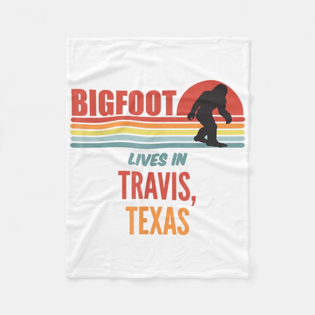 Couverture Polaire Observation de Bigfoot à Travis Texas  (Devant)