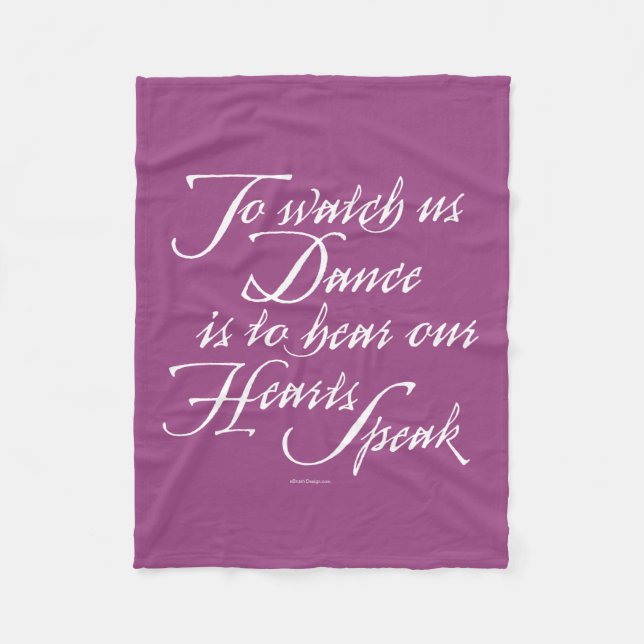 Couverture Polaire Observez-nous danser (Devant)