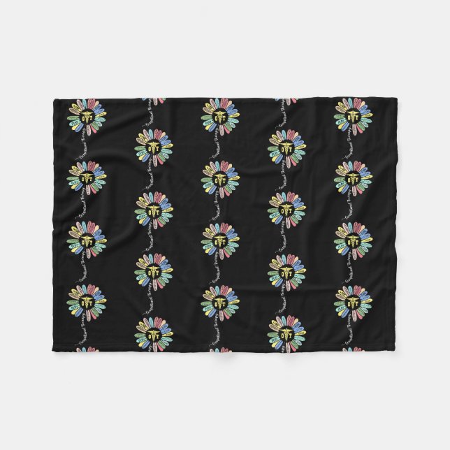Couverture Polaire Occupational Therapy OT Therapist Inspire OT (Devant (Horizontal))