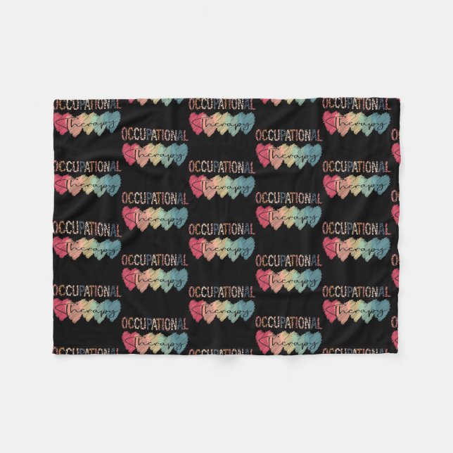 Couverture Polaire Occupational Therapy OT Therapist Inspire OT (Devant (Horizontal))