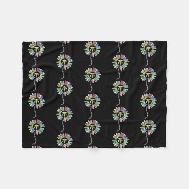 Couverture Polaire Occupational Therapy OT Therapist Inspire OT (Devant (Horizontal))