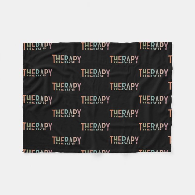 Couverture Polaire Occupational Therapy OT Therapist OT Month OT (Devant (Horizontal))