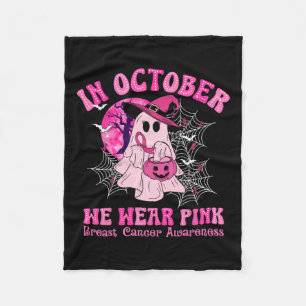Couverture Polaire Octobre Nous Portons Le Cancer Du Sein Rose Femmes