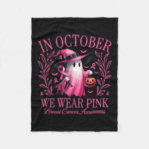 Couverture Polaire Octobre Nous Portons Pink Breast Cancer Sensibilis