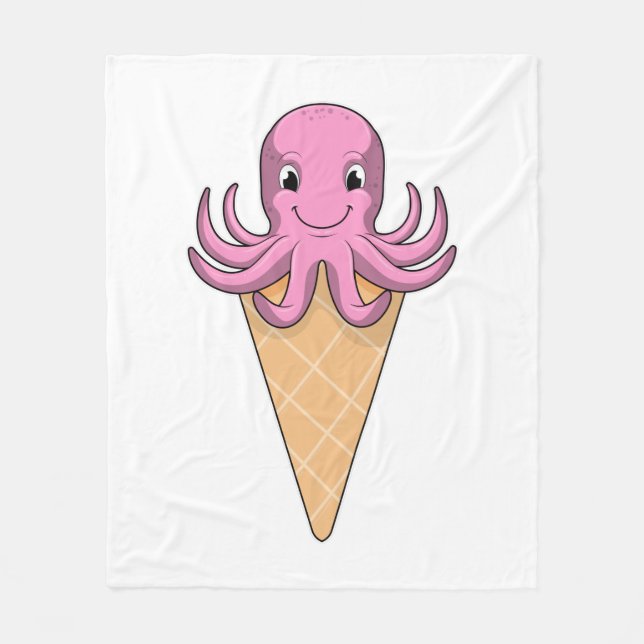 Couverture Polaire Octopus (Devant)