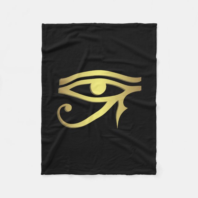 Couverture Polaire Oeil de symbole d'Egyptien de horus (Devant)