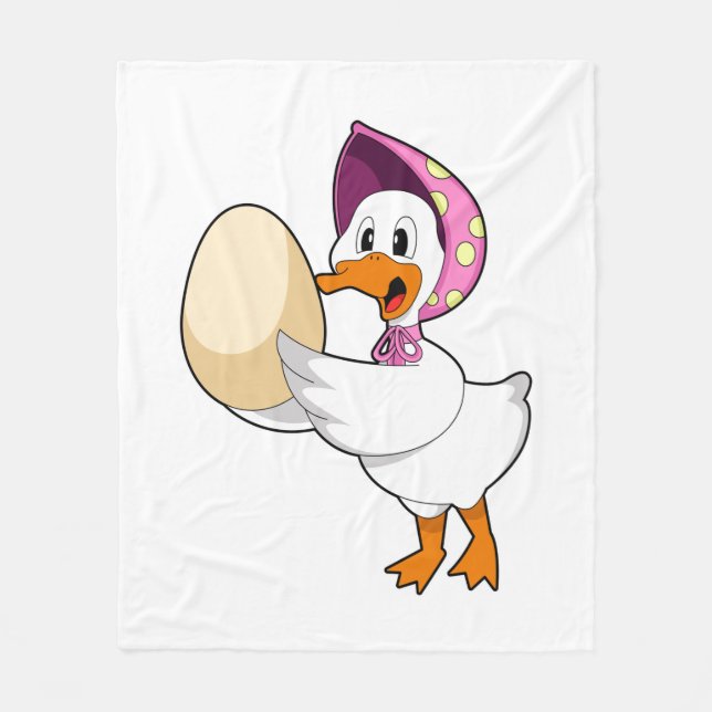 Couverture Polaire Oeuf de canard (Devant)