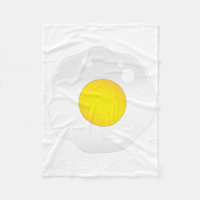 Couverture Polaire Oeuf frit (Devant)