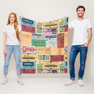 Couverture Polaire Offre unique Cenima tickets Western rustique 60s