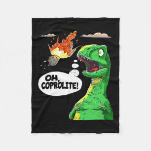 Couverture Polaire Oh Coprolite Paléontologie de l'Humour Dinosaure D
