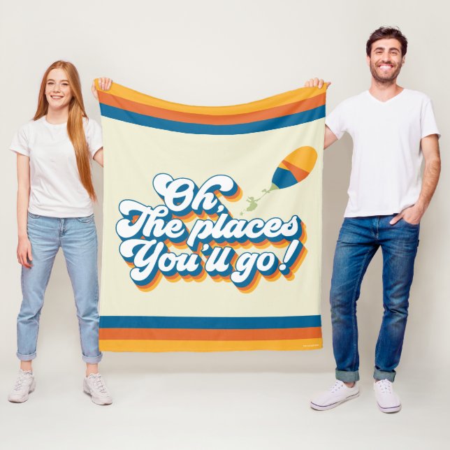 Couverture Polaire Oh, Les Endroits Où Tu Vas Aller ! Devis avec ball (En situation)