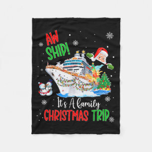 Couverture Polaire Oh merde c'est des voyages de croisière de Noël 20