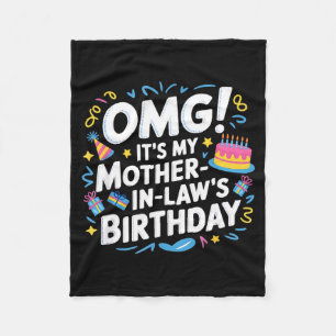 Couverture Polaire Oh mon dieu, c'est l'anniversaire de ma belle-mère