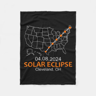 Couverture Polaire Ohio 2024 Total Éclipse Solaire