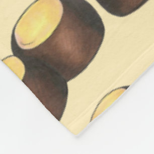 Couverture Polaire Ohio OH Beurre d'arachide Buckeye Buck Eye Nut Can