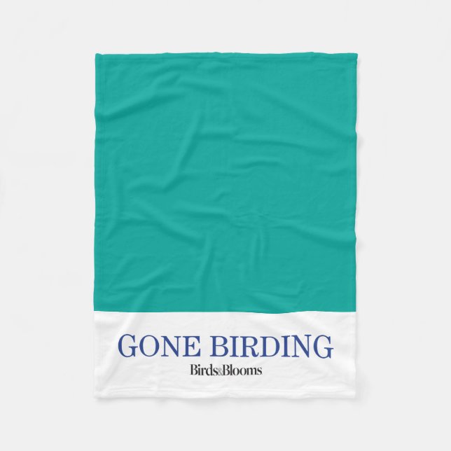 Couverture Polaire Oiseau de la mort (Devant)