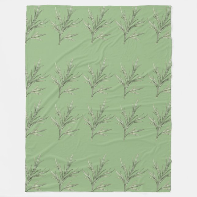 Couverture Polaire Olive Breeze (Devant)