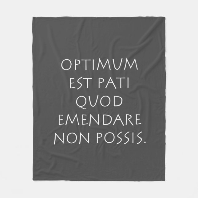 Couverture Polaire Optimum est kinsella quod emendare non possible (Devant)