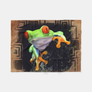 Couverture Polaire Options encadrées de la grenouille 3