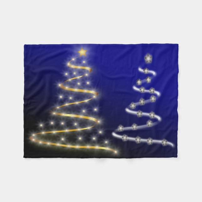 Couverture Polaire Or et argent (Devant (Horizontal))
