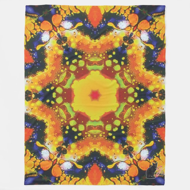 Couverture Polaire Oracle Kaleidoscope (Devant)