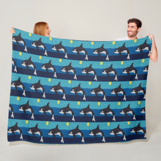 Couverture Polaire Orca - Plaid Flanelle