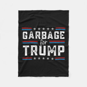 Couverture Polaire Ordures Pour Trump 2024 Nous Ne Sommes Pas Des Ord
